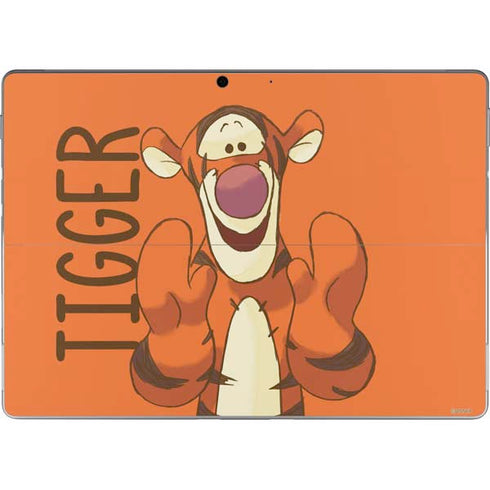 Disney Winnie the Pooh Tigget Portrait Surface Pro 8 Skin